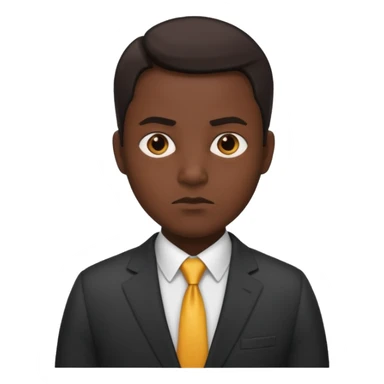 owner serious manager sticker