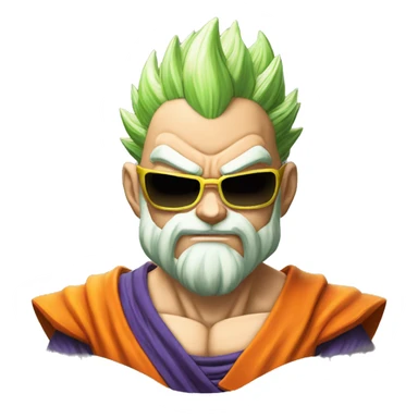Végéta de dragon ball sticker