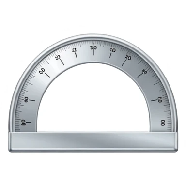 "📏" This emoji is for ruler. Then make an emoji for protractor. Which is real emoji type like the givel sticker