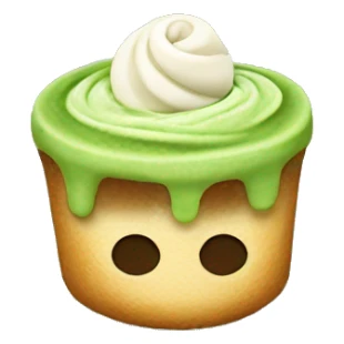 Matcha with cinammon roll sticker