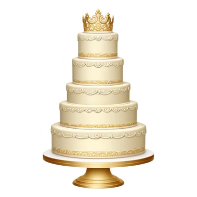 wedding cake sticker