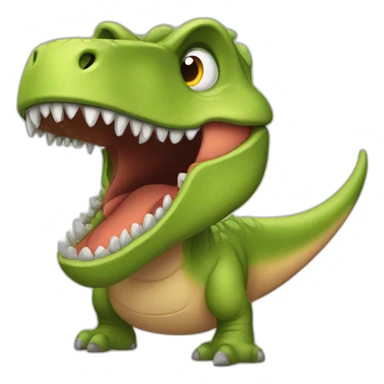 Dinosaures fumant sticker