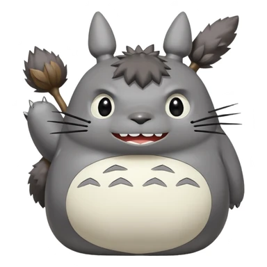 totoro by miyadzaki sticker