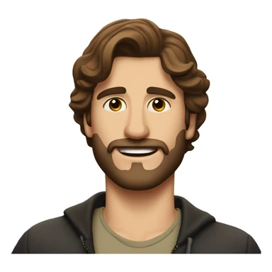 Paul Mescal actor brown hair beard sticker