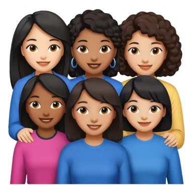 Katseye music group 6 members all girl 2 black girl 1 korean sticker