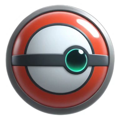 pokemon professor oak anime global trade station badge pokeball sticker