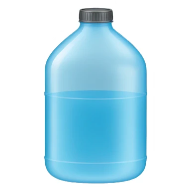 almost empty water bottle sticker