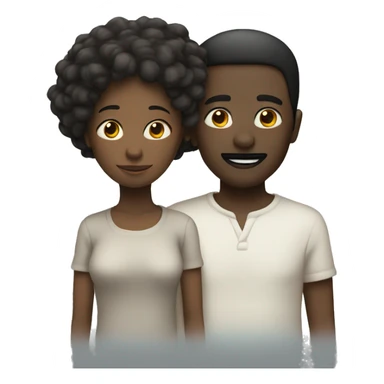 two people connected by souls sticker