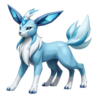  Cobalion-Suicune-Glaceon-fakemon (full body) sticker