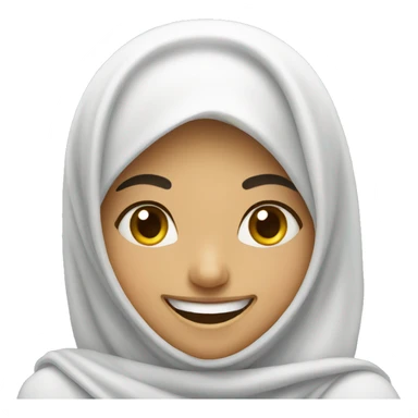 saudi arabian Laughing girl sticker
