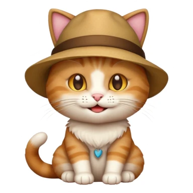 fais moi des emoji basés sur des jeux de mots associés au mot : « chat » sticker