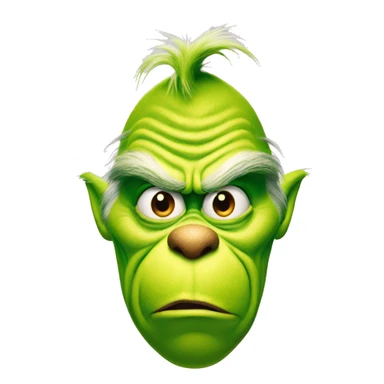 The grinch in a turn sticker