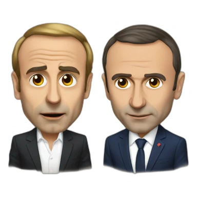 Zemmour vs macron sticker