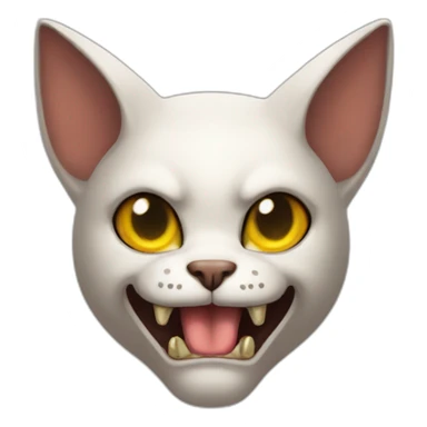Gato demonio  sticker