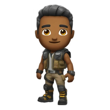 Fornite skin sticker