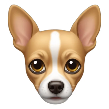 tan Chihuahua mix sticker