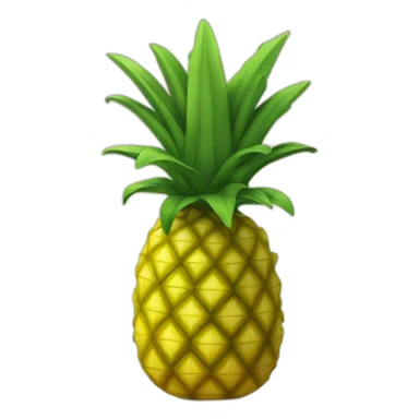 ananas noël sticker