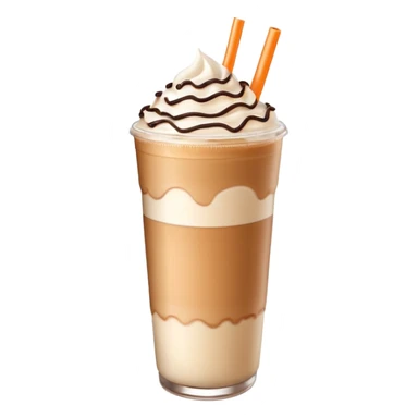 Dunkin’ Donuts iced latte with a carton of coffee milk next to it sticker