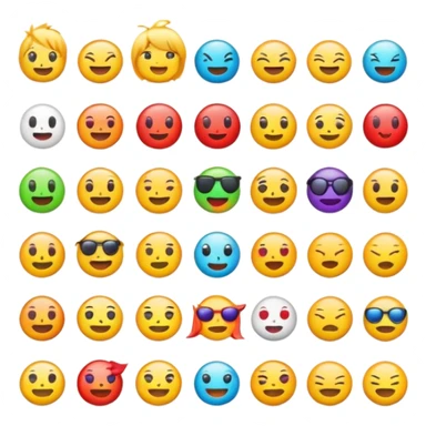 genetare emojis of Anime  sticker