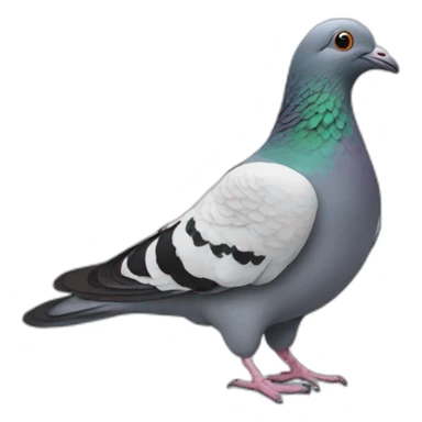 Un pigeon sticker