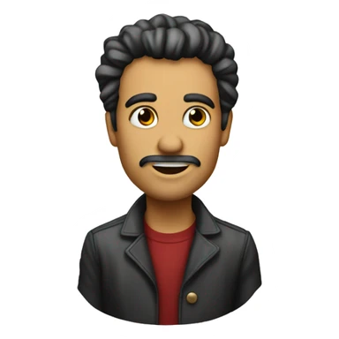 emz che bacia pocho sticker