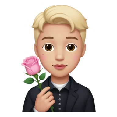 xaviersobased с розой sticker