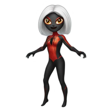 A spider Woman sticker