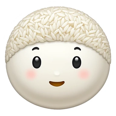 Rice ball sticker