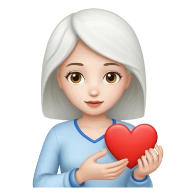 Создай это :"Я"+🤍+"Амира" текстом sticker