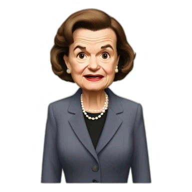 decrepit dianne feinstein sticker