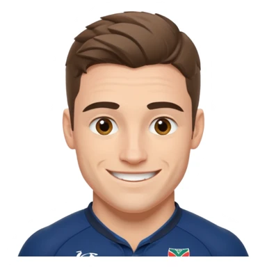 Antoine Dupont le joueur de rugby sticker