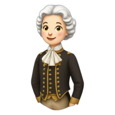 Une fribourgeoise en habit traditionnel sticker