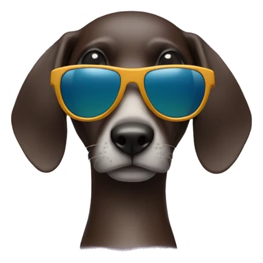 indian ring neck with sunglasses  sticker