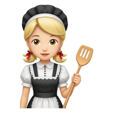 Maid sticker