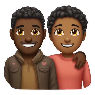 two people love each other so much  sticker