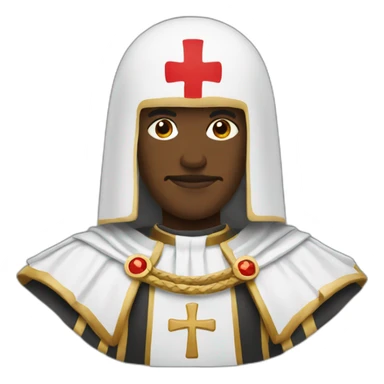 Black Saint George cross sticker