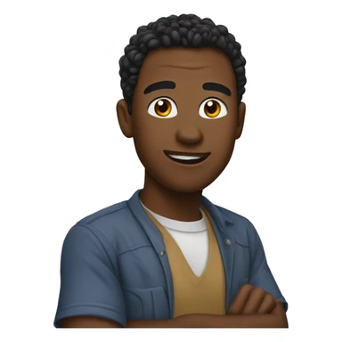 🤪 but black sticker