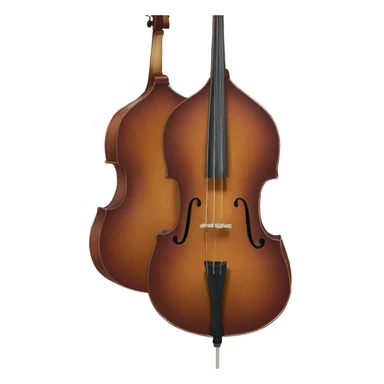 Double bass sticker