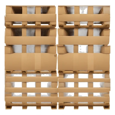 one pallet nothing on it  sticker