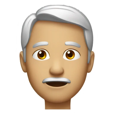 Judgmental facial expression sticker