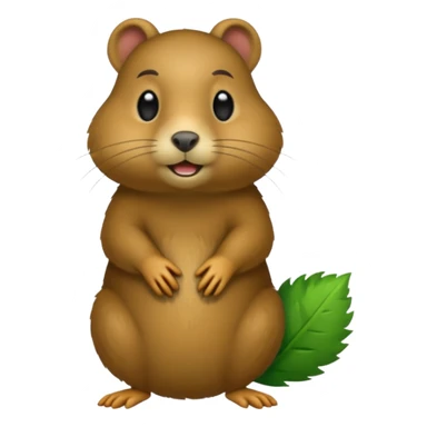 I want it to be a green gopher but make it a whole body sticker