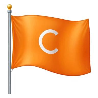 Make emoji use orange flag and 🪯 thise emoji,emoji fit in flage this 🪯 sticker