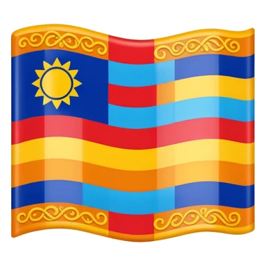 Drapeau gitan sticker