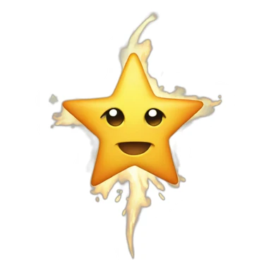 Spark star sticker