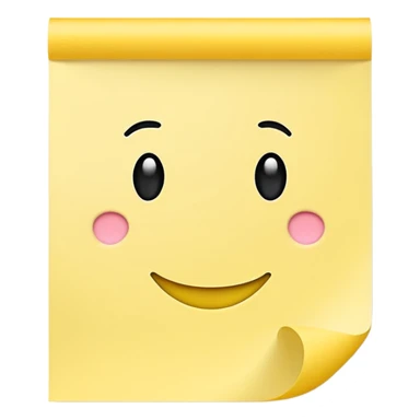 sticky note sticker