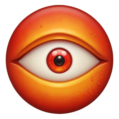 erstell mir ein siede eye emoji  sticker