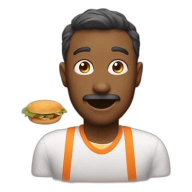 alan food challange sticker