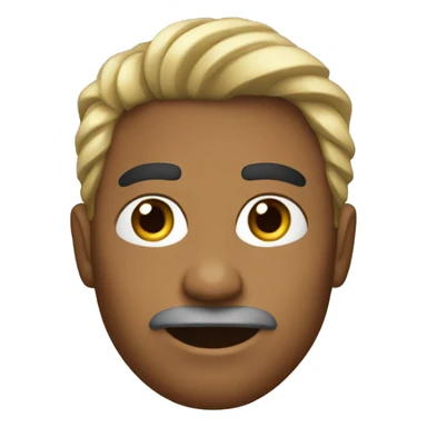 Persona de pelo ondulado  sticker