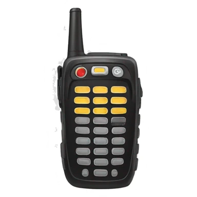 Walkie talkie sticker