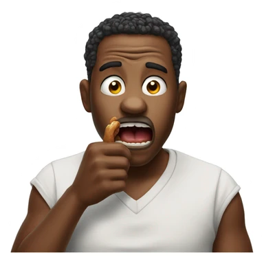 ￼ gulping in fear sticker